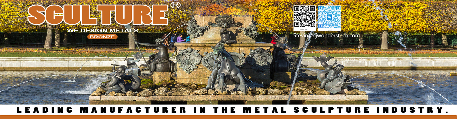 Niestandardowa rzeźba z brązu