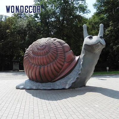 Large Garden Lawn Metal Animal Decoration Bronze Snail Sculpture