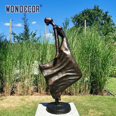 modern high-quality Life-Size Abstract Bronze Sculpture of Artistic Women