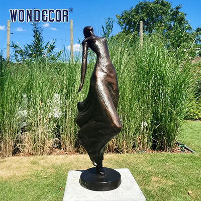modern high-quality Life-Size Abstract Bronze Sculpture of Artistic Women