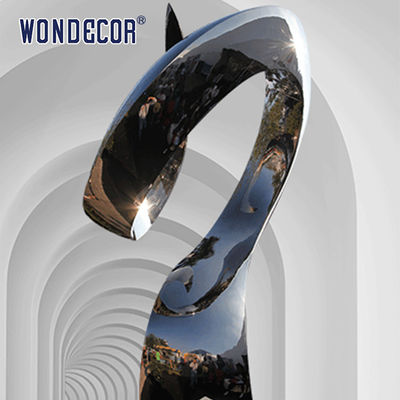 Stereoscopic Customizable Forged Metal Sculpture Spiral Upward