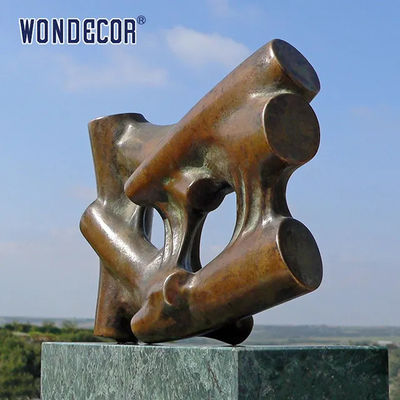Abstract Bronze Outdoor Sculptures High Durable