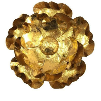 Large Indoor Flower Metal Wall Art Sculpture Weather Performance
