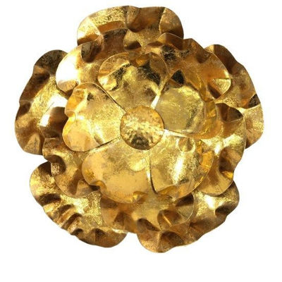 Large Indoor Flower Metal Wall Art Sculpture Weather Performance