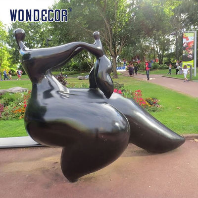 Customized 3D Casting Bronze Sculpture Metal Art Fat Female Family