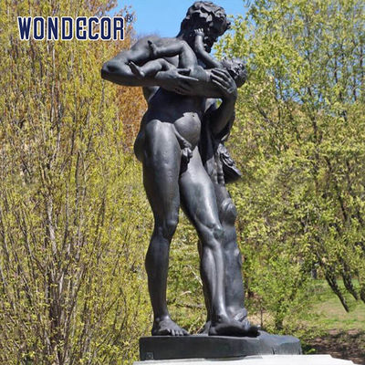 Large Outdoor Bronze Statues Silenus And Dionysus