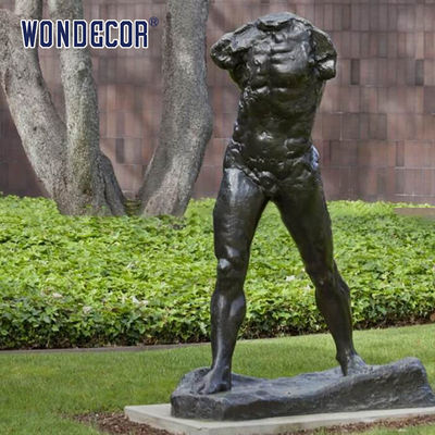 Street Art Custom Bronze Statues Sculpture Walking Man