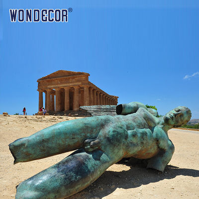Large Outdoor Art Sculptures With Incomplete Bronze Sculptures Of The Human Body