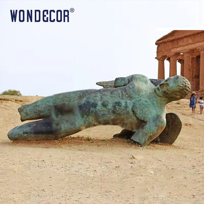 Large Outdoor Art Sculptures With Incomplete Bronze Sculptures Of The Human Body