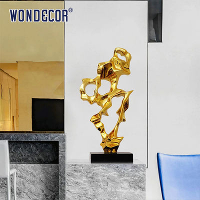 Abstract Metal Art Decoration Rockery Stainless Steel Sculpture