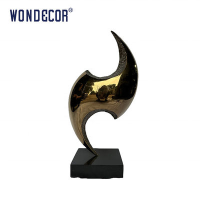 Customized Indoor Home Abstract Geometric Stainless Steel Sculpture