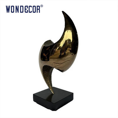 Customized Indoor Home Abstract Geometric Stainless Steel Sculpture