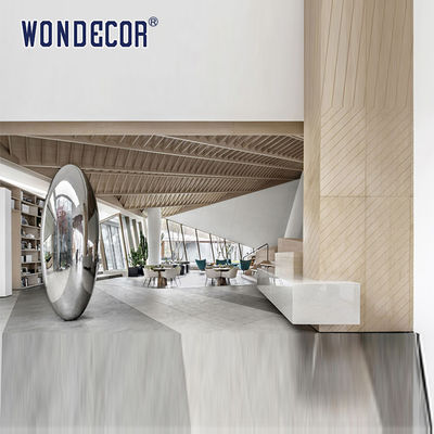 Modern Style Decorative Art Large Stainless Steel Abstract Sculpture Carving