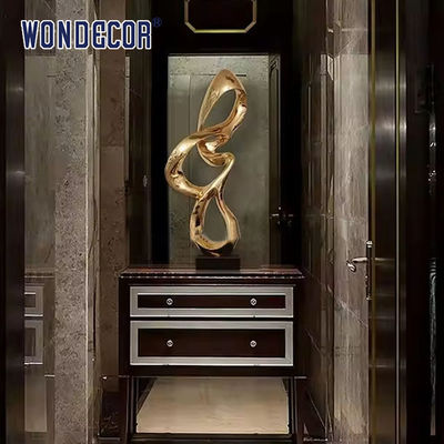 Customized Indoor Stainless Steel Abstract Sculpture Metal Art Decoration Creative