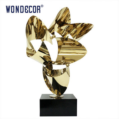Modern Home Decoration Metal Abstract Stainless Steel Sculpture