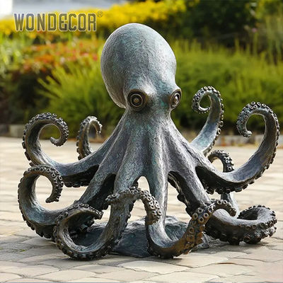 Large Outdoor Bronze Octopus Sculpture For Unique Decoration