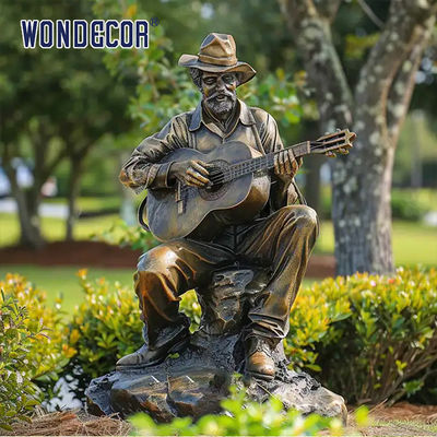 Outdoor Bronze Large Realistic Life Size Letter Sculpture
