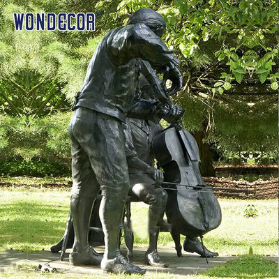 Outdoor Bronze Large Realistic Life Size Letter Sculpture