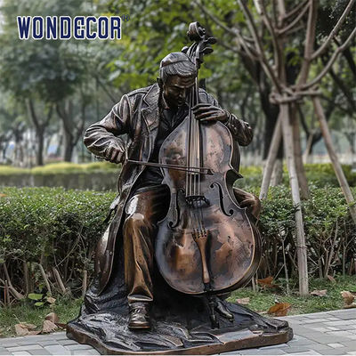 Outdoor Bronze Large Realistic Life Size Letter Sculpture
