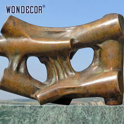 Abstract Bronze Outdoor Sculptures High Durable