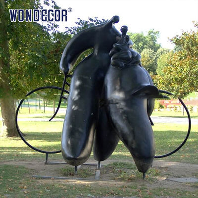 Customized 3D Casting Bronze Sculpture Metal Art Fat Female Family
